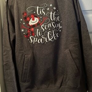 Grey Snowman Sweatshirt